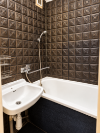 Koupelna - Prodej bytu 1+1 v osobním vlastnictví 36 m², Nejdek 