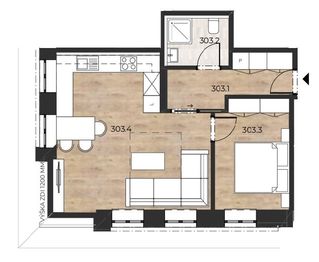 Prodej bytu 2+1 v osobním vlastnictví, 50 m2, Pec pod Sněžkou