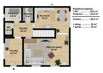 Prodej domu, 128 m2, Čenkov