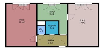 Prodej bytu 2+1 v osobním vlastnictví, 53 m2, Karlovy Vary