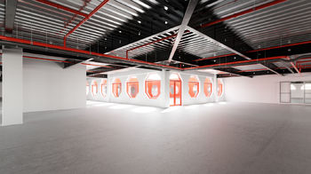 Pronájem komerčního prostoru (kanceláře), 2000 m2, Pardubice