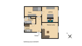 Prodej bytu 3+1 v osobním vlastnictví, 64 m2, Praha 6 - Dejvice