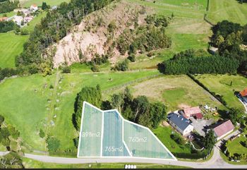 Prodej pozemku, 898 m2, Ouběnice