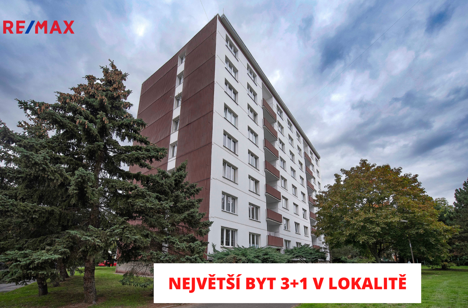 Prodej bytu 3+1 v osobním vlastnictví, 76 m2, Chomutov