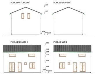 Prodej domu, 110 m2, Nové Hrady