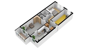 Prodej bytu 3+1 v osobním vlastnictví, 72 m2, Praha 4 - Chodov