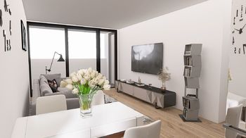 Prodej bytu 2+kk v osobním vlastnictví, 54 m2, Kolín