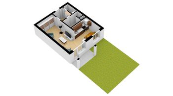 Prodej bytu 1+kk v osobním vlastnictví, 42 m2, Vestec