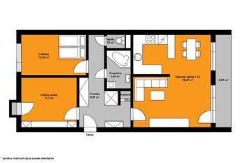Prodej bytu 3+1 v osobním vlastnictví, 78 m2, Kolín