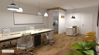 Prodej komerčního prostoru (kanceláře), 57 m2, Rousínov