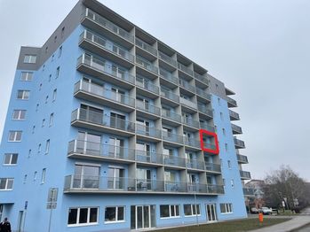 Pronájem bytu 1+kk v osobním vlastnictví, 31 m2, Břeclav