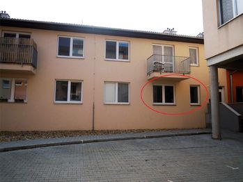 Pronájem bytu 1+kk v osobním vlastnictví, 32 m2, Židlochovice