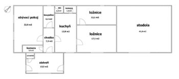 Prodej domu, 95 m2, Vranov