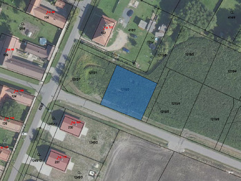 Prodej pozemku, 821 m2, Choťovice