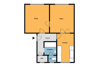 Pronájem bytu 2+1 v osobním vlastnictví, 51 m2, Český Brod
