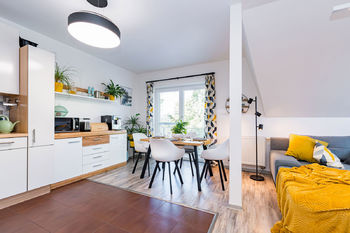 Prodej bytu 3+kk v osobním vlastnictví, 84 m2, Dřevčice