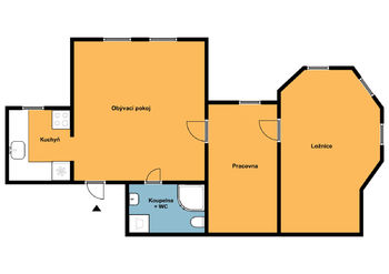 Prodej bytu 3+1 v osobním vlastnictví, 58 m2, Nymburk