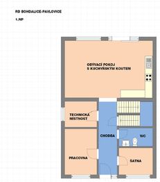 Prodej domu, 135 m2, Bohdalice-Pavlovice
