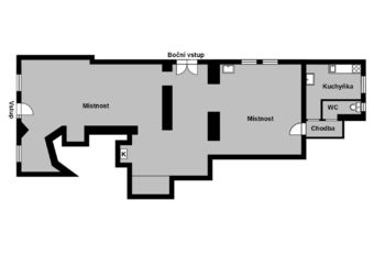 Pronájem komerčního prostoru (obchodní), 145 m2, Nymburk