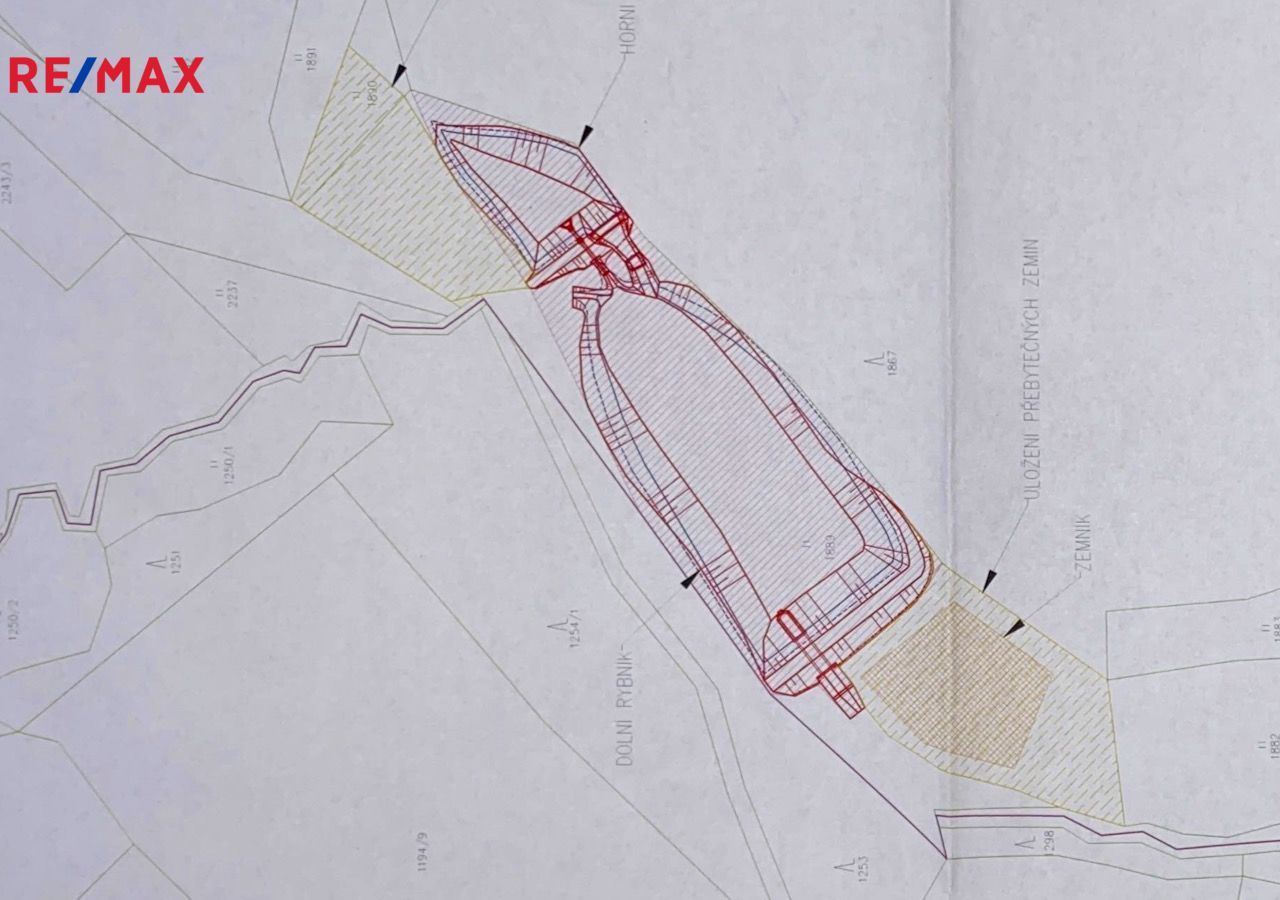 Prodej pozemku, 8264 m2, Ondřejov