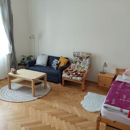 Pronájem bytu 1+kk v družstevním vlastnictví, 28 m2, Praha 8 - Karlín
