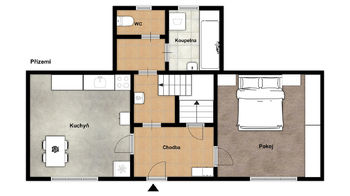 Prodej domu, 90 m2, Manětín