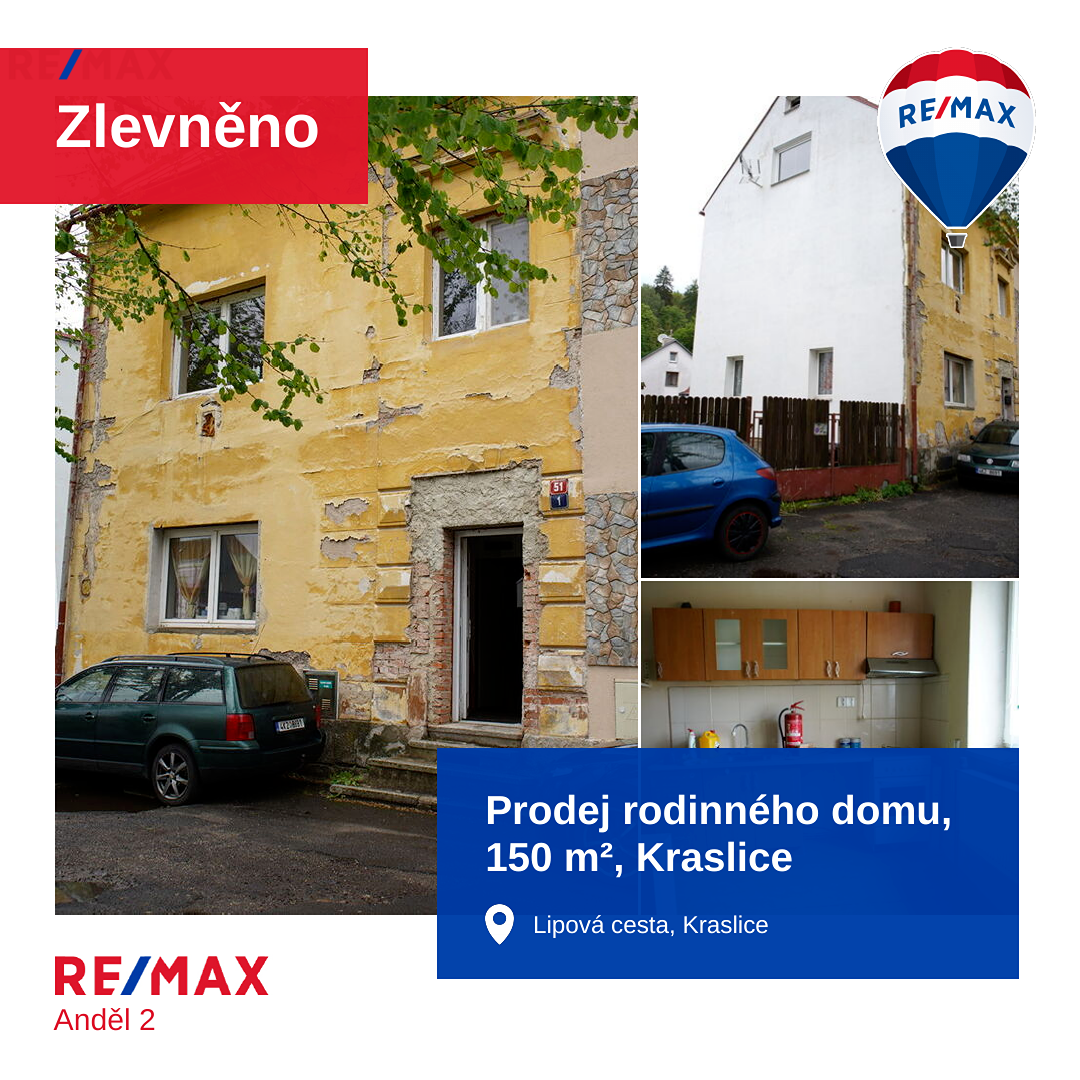 Prodej domu, 150 m2, Kraslice