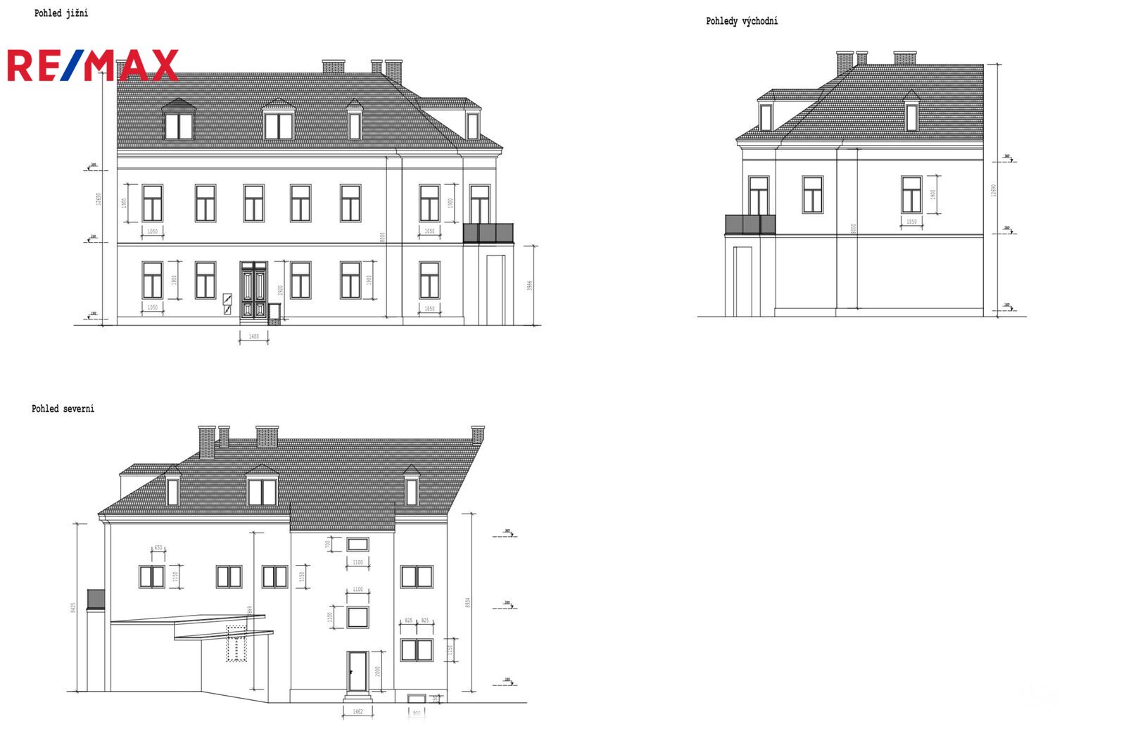 Prodej nájemního domu, 450 m2, Hostomice