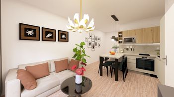 Prodej bytu 2+kk v osobním vlastnictví, 37 m2, Merklín