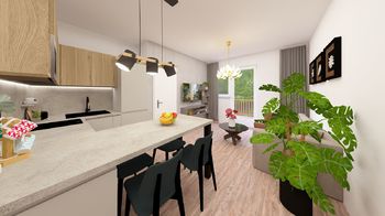 Prodej bytu 2+kk v osobním vlastnictví, 37 m2, Merklín