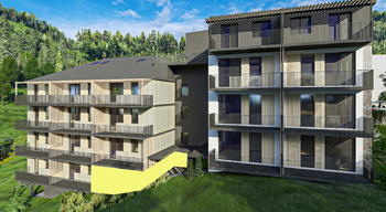 Prodej bytu 2+kk v osobním vlastnictví, 45 m2, Merklín