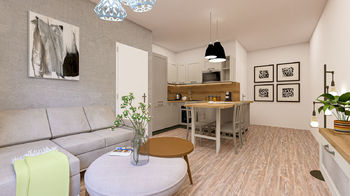 Prodej bytu 2+kk v osobním vlastnictví, 39 m2, Merklín