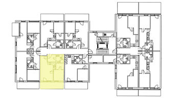 Prodej bytu 2+kk v osobním vlastnictví, 39 m2, Merklín