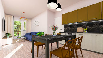 Prodej bytu 2+kk v osobním vlastnictví, 50 m2, Merklín