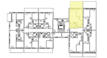 Prodej bytu 2+kk v osobním vlastnictví, 43 m2, Merklín
