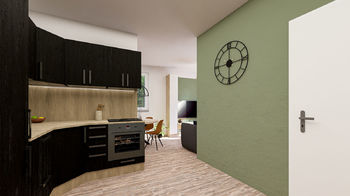 Prodej bytu 2+kk v osobním vlastnictví, 42 m2, Merklín