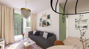 Prodej bytu 2+kk v osobním vlastnictví, 42 m2, Merklín