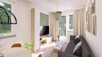 Prodej bytu 2+kk v osobním vlastnictví, 42 m2, Merklín