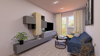 Prodej bytu 3+kk v osobním vlastnictví, 43 m2, Merklín
