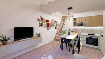 Prodej bytu 3+kk v osobním vlastnictví, 68 m2, Merklín