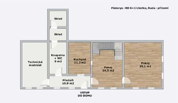 Prodej domu, 280 m2, Ruda