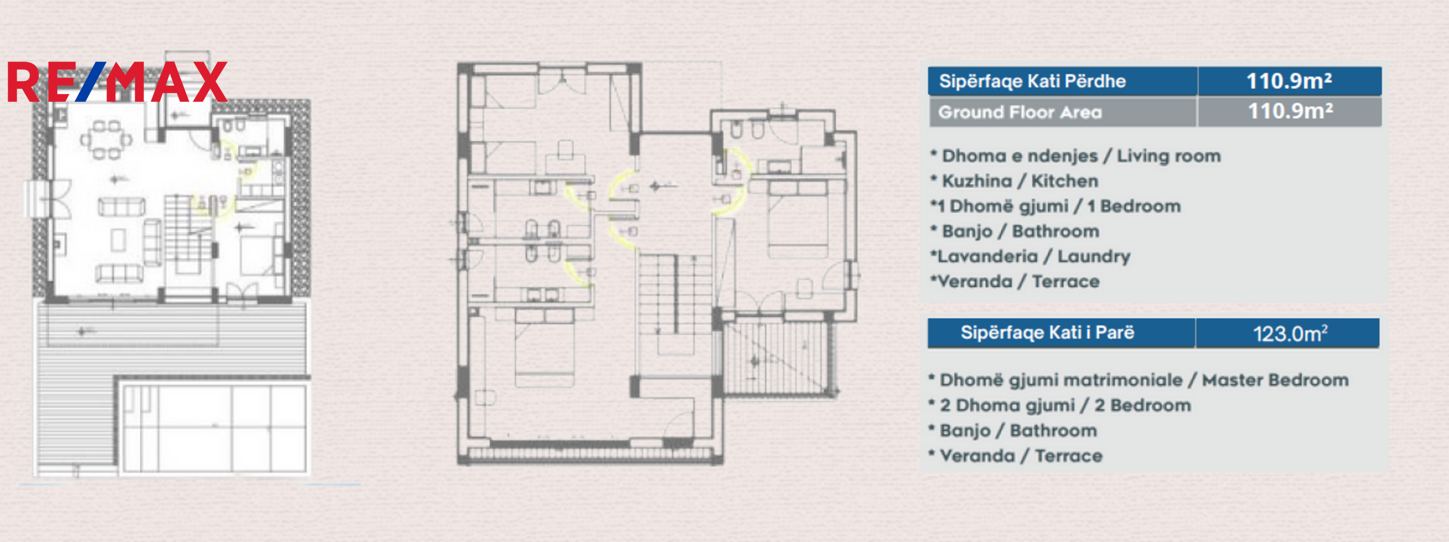 Prodej bytu 1+1 v osobním vlastnictví, 72 m2, Plazhi San Pietro