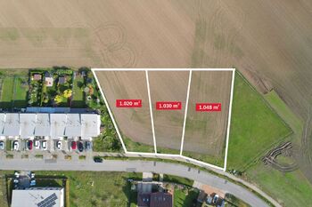 Prodej pozemku, 1020 m2, Horoušany