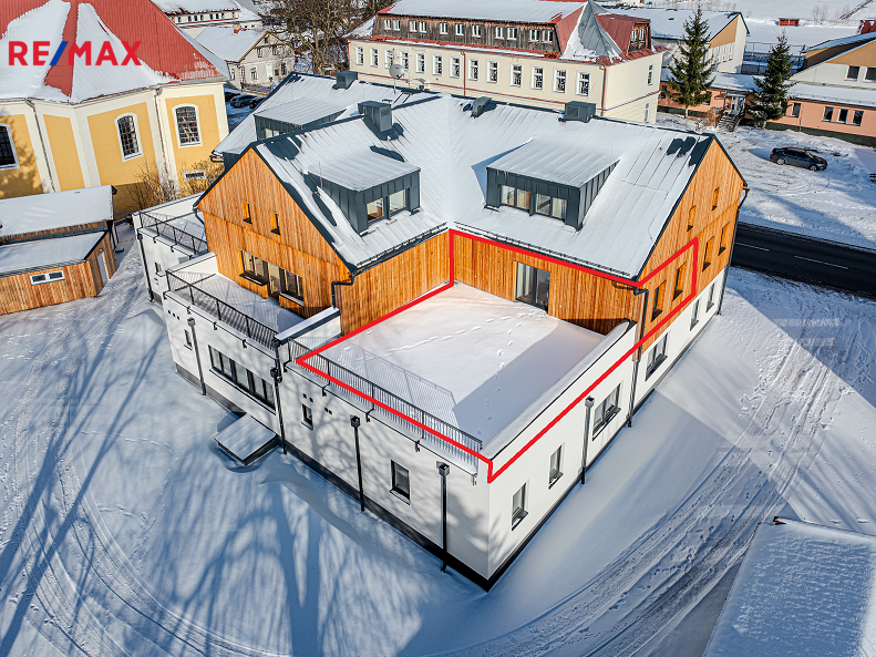 Prodej bytu 1+kk v osobním vlastnictví, 128 m2, Deštné v Orlických horách