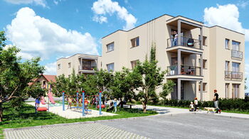 Prodej bytu 2+kk v osobním vlastnictví, 60 m2, Hradec Králové