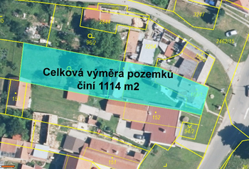 Prodej pozemku, 534 m2, Moravany