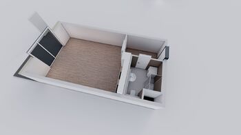 Pronájem bytu 1+kk v osobním vlastnictví, 51 m2, České Budějovice