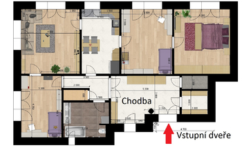 Prodej domu, 100 m2, Žleby