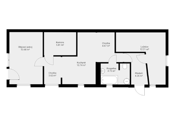 Prodej domu, 115 m2, Tachlovice