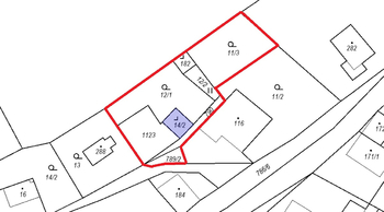 Prodej pozemku, 1124 m2, Třebušín